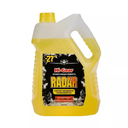 Стеклоомывающая жидкость Hi-Gear RADAR -27&deg;C