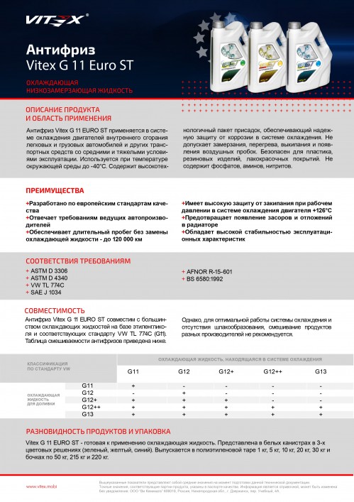 Охлаждающие жидкости