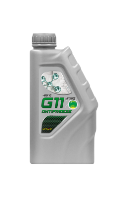 Жидкость охлаждающая низкозамерзающая Antifreeze Vitex Ultra G11-40 Green 1 кг V104801 VITEX