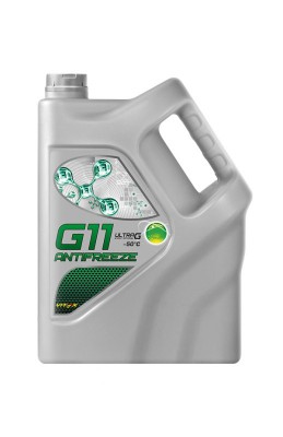 Жидкость охлаждающая низкозамерзающая Antifreeze Vitex Ultra G11-50 Green 10 кг V106805 VITEX
