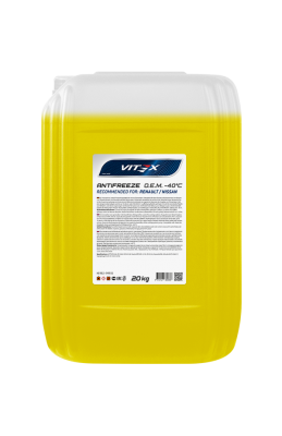 Жидкость охлаждающая низкозамерзающая Antifreeze Vitex O.E.M. for Renault Nissan V110806 VITEX