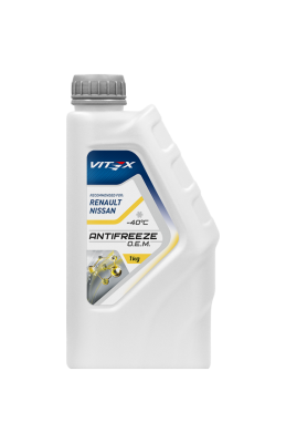 Жидкость охлаждающая низкозамерзающая Antifreeze Vitex O.E.M. for Renault Nissan V111101 VITEX
