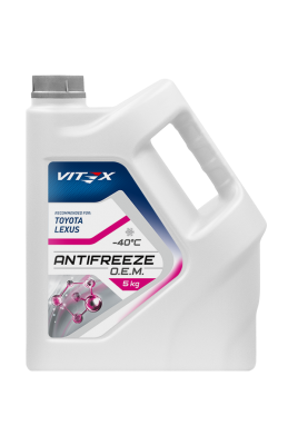 Жидкость охлаждающая низкозамерзающая Antifreeze Vitex O.E.M. for Toyota Lexus - V111704 VITEX