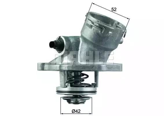 термостат!\ Mercedes W203/W204/W211/W212/W221/W164/W251/R230 2.5-3.5i 04> TM45100D MAHLE KNECHT