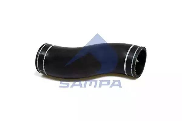 Патрубок радиатора Mercedes-Benz Actros/Axor Actros 517238 13/15/21 ø65xø65x255 011.374 SAMPA