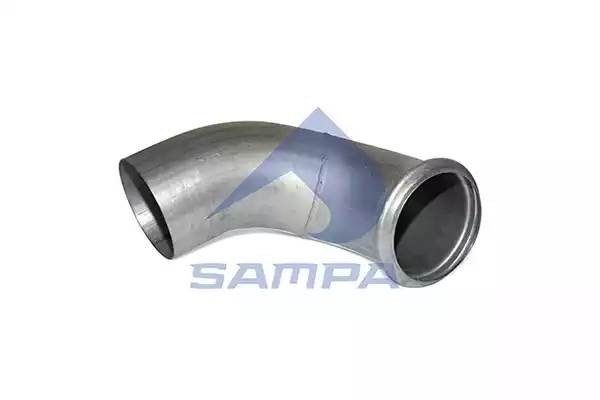 Труба глушителя промежуточная VOLVO FH12,16,FM7,10,12 низкорамник SAMPA 031381 SAMPA