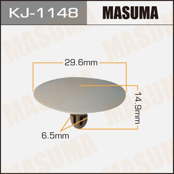 Клипса TOYOTA Opa (00-05) крепежная MASUMA KJ1148 MASUMA