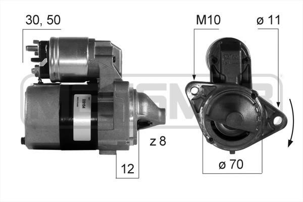 Стартер NISSAN ALMERA N16 1.5/1.8 220154 220154 ERA