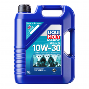LiquiMoly 10W30 Marine 4T Motor Oil (5L) синт. масло моторн.! для водн.техн.\API 25023 LIQUI MOLY