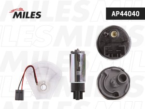 Насос топливный HONDA/HYUNDAI/MAZDA/NISSAN/SUBARU/ 3bar (BOSCH 0580453477) AP440 AP44040 MILES