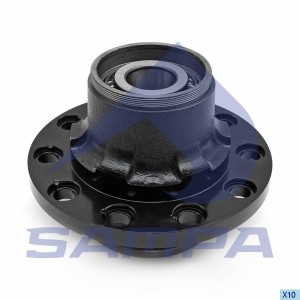 Ступица BPW колеса оси (без подшипников) (d=175.5 10n-M22 M125x2) SAMPA 070.346 SAMPA