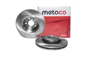Диск тормозной передний вентилируемый 3050202 METACO
