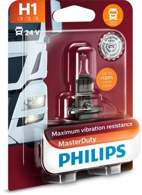 Лампа 24V H1 70W P14.5s блистер (1шт.) Master Duty PHILIPS 13258MDB1 PHILIPS