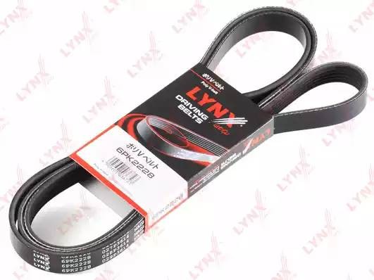 Ремень поликлиновой 6PK2228 LYNXAUTO