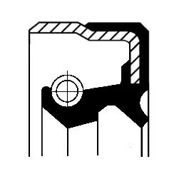 Сальник ступицы 145x175x14мм AW/BS БНК DC+ MAN/MB 145x175x14 БНК  B1BASL 12014740B CORTECO