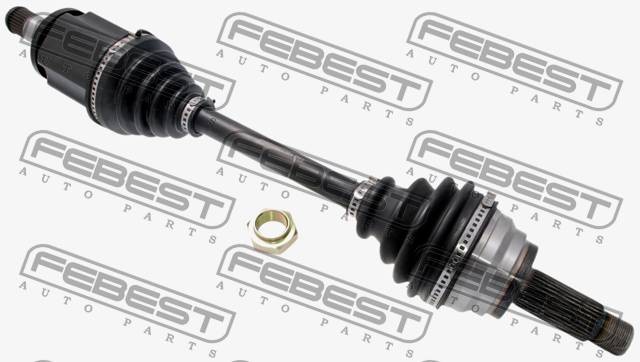 ПРИВОД ПЕРЕДНИЙ ЛЕВЫЙ 27X670X30 подходит для BMW X5 E70 2006-2013 1914-E70LH 1914-E70LH FEBEST