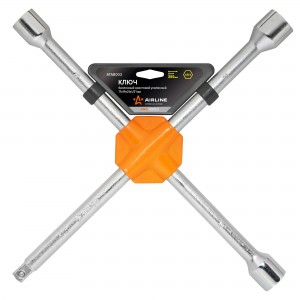 Ключ баллонный крестовой усиленный (17*19*21*1/2) 355мм PRO (ATAB003) ATAB003 AIRLINE