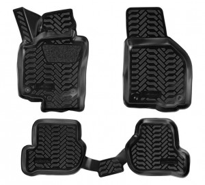 Ковры в салон (3D с подпятником) Skoda Octavia (A5) (2004-2013) компл. 4 шт., (к ACM-PS-59 AIRLINE