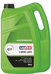 Антифриз LUXE Long Life G11 -40 С зеленый 5 кг 666 LUXE OIL