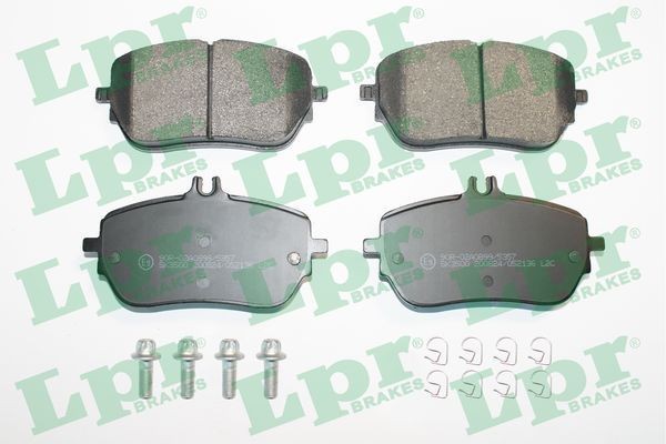 Колодки тормозные MERCEDES A (W177) 18-/CLA (C118/X118) 19- передние 05P2136 05P2136 LPR