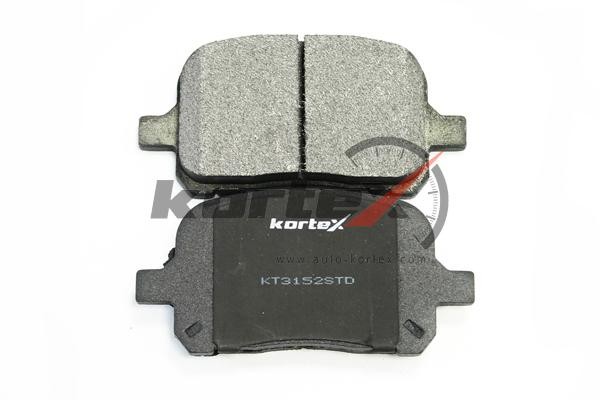 Колодки тормозные TOYOTA Camry (V20) LEXUS передние (4шт.) KORTEX KT3152STD KORTEX