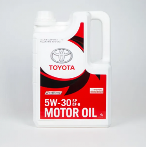 Масло моторное TOYOTA (пластиковая канистра) 5W-30 GF-6A 4Л. 08880-84132 08880-84132 TOYOTA