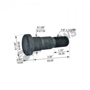 VOLVO F16/FH12/16 7/8UNF*84/33, Пресс=27,4, 900.014 MANSONS