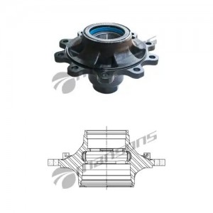 ступица! D=280 с подшпником\ BPW (ECO Plus) 8-9t 300.368 MANSONS