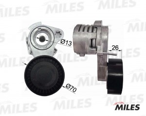 Натяжитель ремня приводного BWM X5/E60/E65/E90 N52/53 AG00309 AG00309 MILES