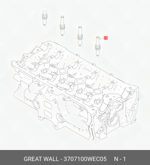 Свеча зажигания 3707100WEC05 GREAT WALL