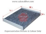 Фильтр салонный угольный  HYUNDAI GRANDEUR 3,3 2005 - 2010  HYUNDAI SONATA 2,4 2 CAC28310 SAKURA