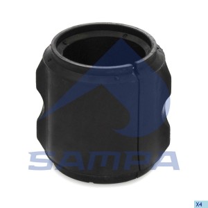 Сайлентблок MAN M2000 стабилизатора заднего центр (39х56х60мм) SAMPA 020161 SAMPA