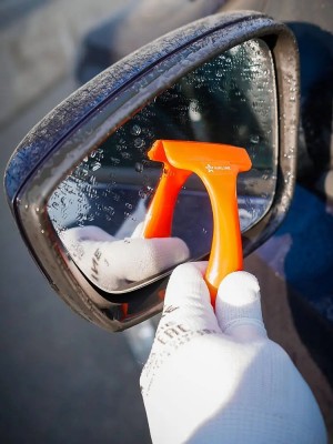 Скребок для сгона воды 6см оранжевый AIRLINE ABMN013 AIRLINE