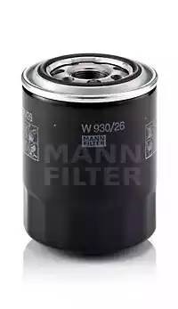 Фильтр масляный W930/26 W93026 MANN FILTER