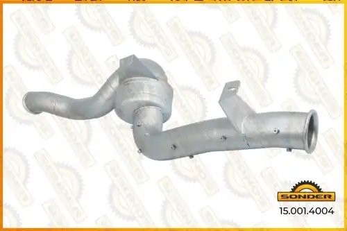 Труба глушителя выхлопная DAF CF85IV/XF105 150014004 SONDER