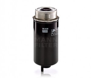 Фильтр топливный IVECO JCB JS,JZ (дв.DIESELMAX,ISUZU) h=197мм,d=88мм со сливом M WK 8139 MANN FILTER