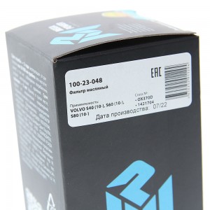 Фильтр масляный VOLVO S40 (10-),S60 (10-),S80 (10-) MEGAPOWER 100-23-048 MEGA POWER