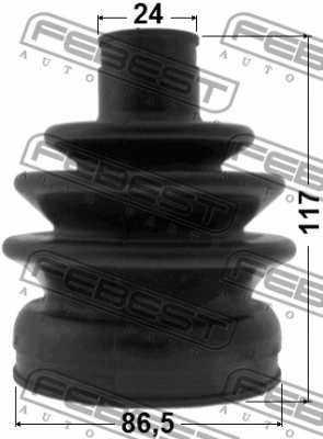 Пыльник ШРУСа HYUNDAI Sonata наружного FEBEST 1217-TER FEBEST