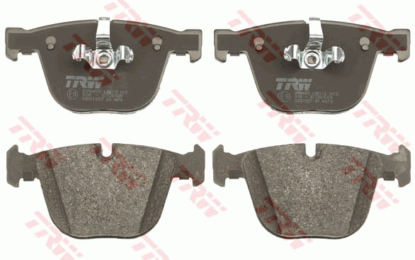 Колодки задние BMW 7 (F01-04), 5 GRAN TURISMO (F07) GDB1857 GDB1857 TRW