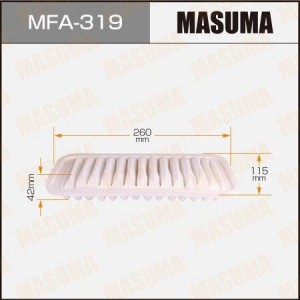 фильтр воздушный!\ Toyota Yaris 1.0 16V 99> MFA-319 MASUMA