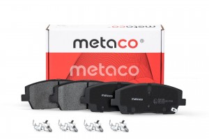 Колодки тормозные передние к-кт 3000499 3000499 METACO