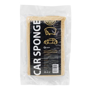 Губка для мойки автомобиля 190х120х70мм крупнопористая Car Sponge GRASS IT0660 GRASS