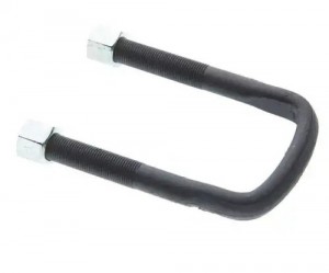 Стремянка ГАЗ-53,3307 рессоры передней L=140мм;М16х1.5мм кованая в сборе MEGAPOW 29017184 MEGA POWER