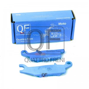 Колодки тормозные мото YAMAHA Grizzly 550,700 передние слева (2шт.) QUATTRO FREN QF916 QUATTRO FRENI