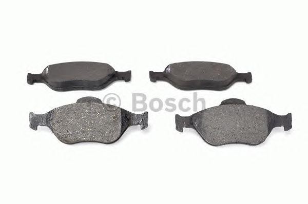 Колодки тормозные FORD Fiesta 4 (1.6 16v) (02.00-01.02), Fiesta 5 (1.3) передние 0 986 424 558 BOSCH