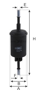 Фильтр топливный FG101 FG 101 GOODWILL
