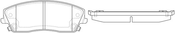 Колодки тормозные CHRYSLER 300 3.0 2011 - , BP53423 BP53423 SB NAGAMOCHI