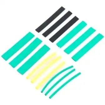 Трубка термоусадочная набор №2 (15 шт) Ф 4/2, 6/3, 8/4,10/5, 12/6 (по 3 шт) "VOL VLT250042 VOLTON