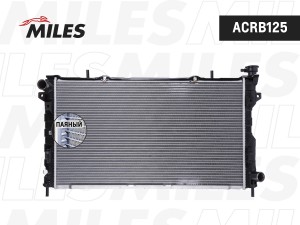 Радиатор Chrysler Voyager (00-08), Dodge Caravan (05-07) 2.4 MT  паяный ACRB125 ACRB125 MILES