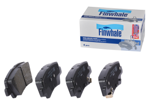 Колодки задние дисковые Solaris, Rio(11-), Elantra(11-), Soul, Actyon, Changan C V1018 FINWHALE